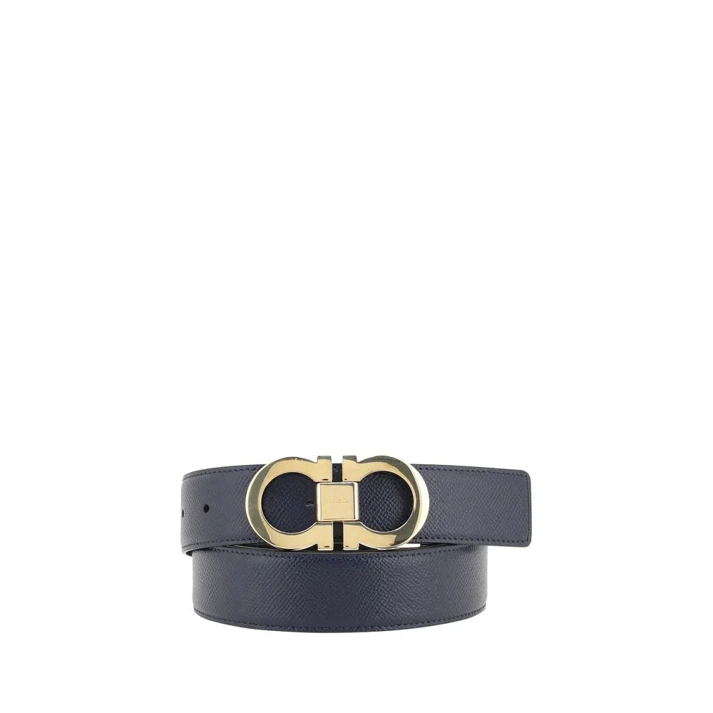 Blue Calf Leather Bos Taurus Belt