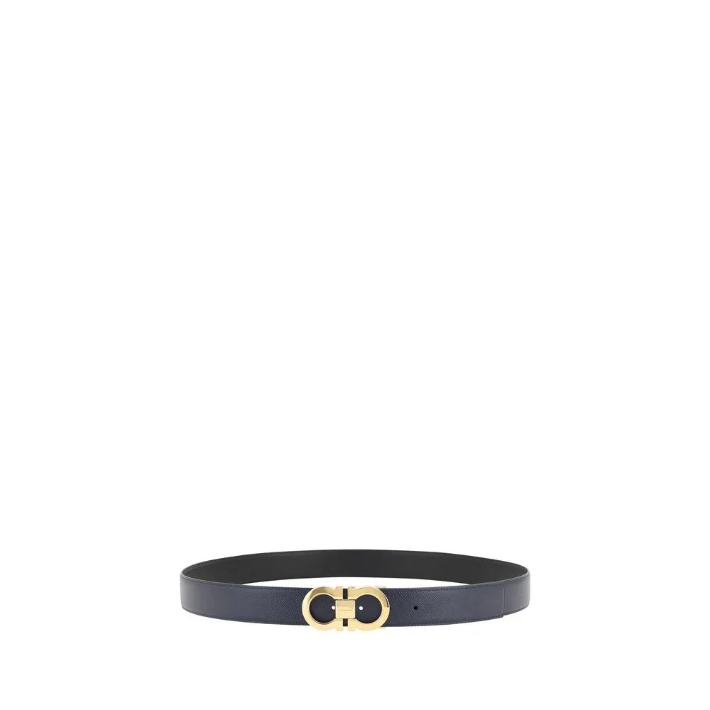 Blue Calf Leather Bos Taurus Belt