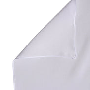 White Silk Neck Wrap Shawl Stole 200cm x 64cm  Scarf