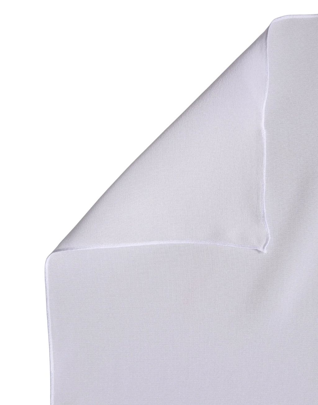 White Silk Neck Wrap Shawl Stole 200cm x 64cm  Scarf