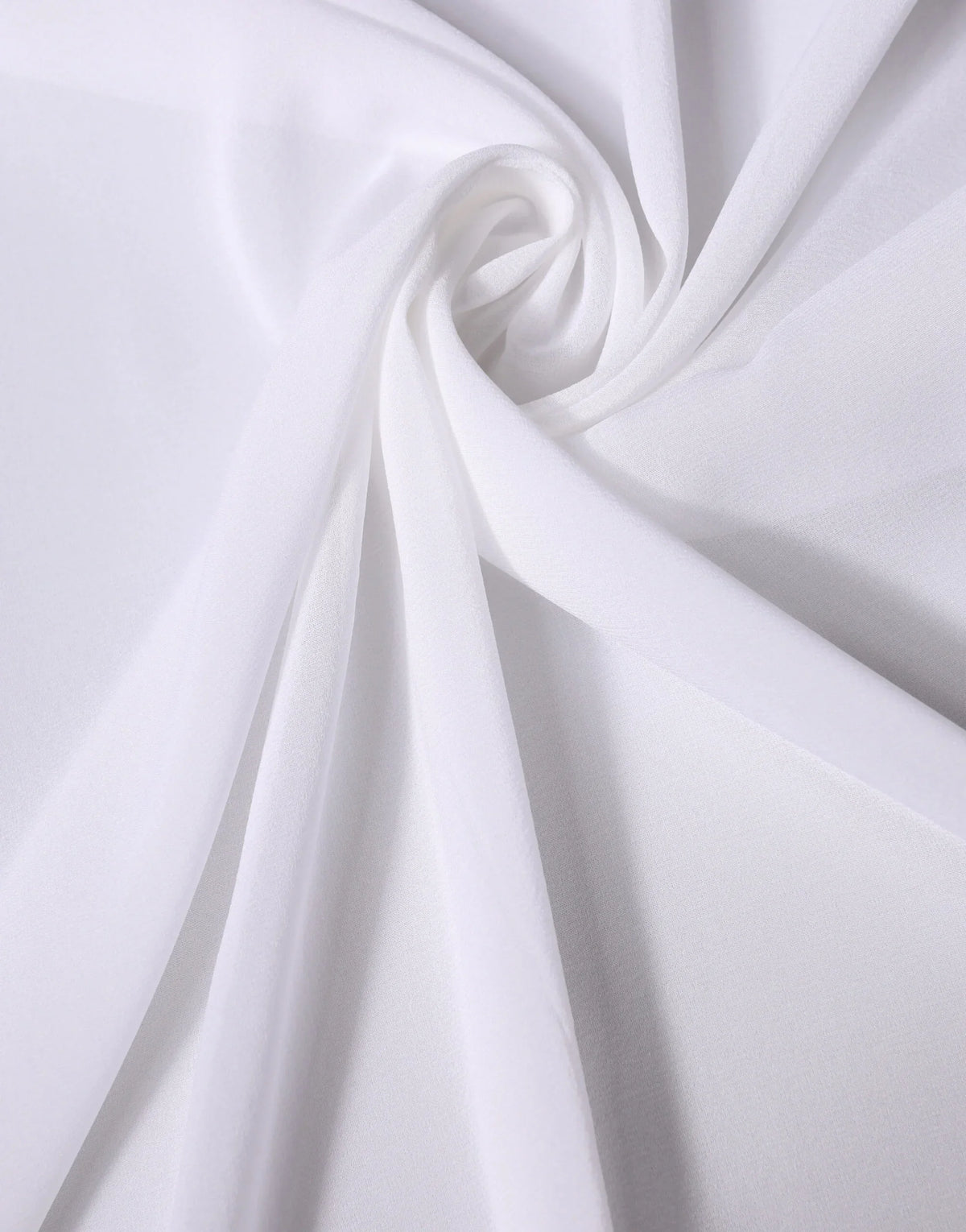 White Silk Neck Wrap Shawl Stole 200cm x 64cm  Scarf
