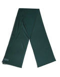 Dark Green Silk Neck Wrap Shawl Stole 200cm x 64c Scarf