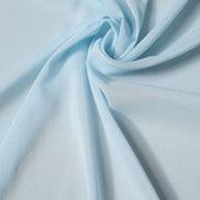 Light Blue Silk Neck Wrap Shawl Stole 200cm x 64cm  Scarf