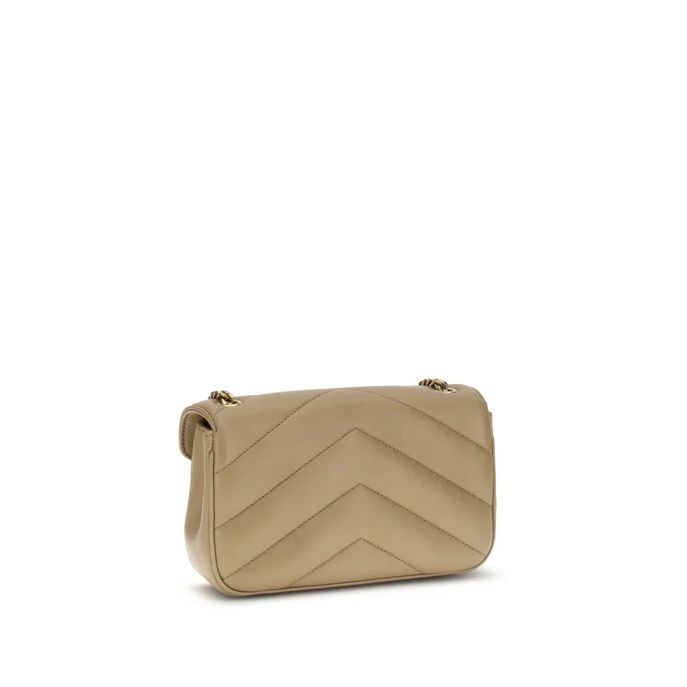 Beige Lamb Ovis Aries Aries Shoulder Bag