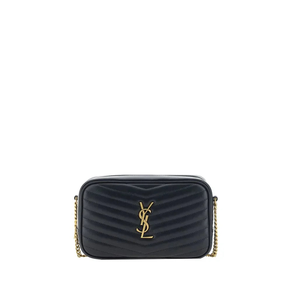 Black Calf Leather Bos Taurus Shoulder Bag