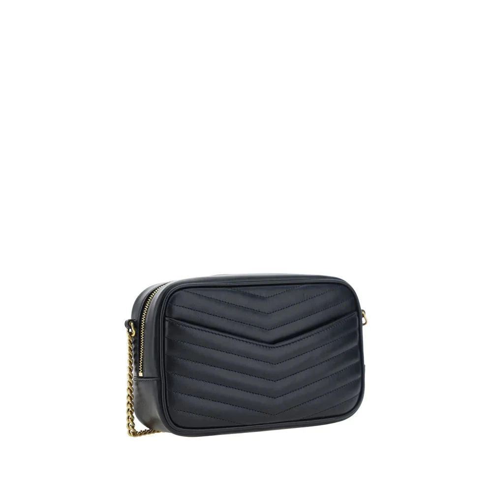 Black Calf Leather Bos Taurus Shoulder Bag