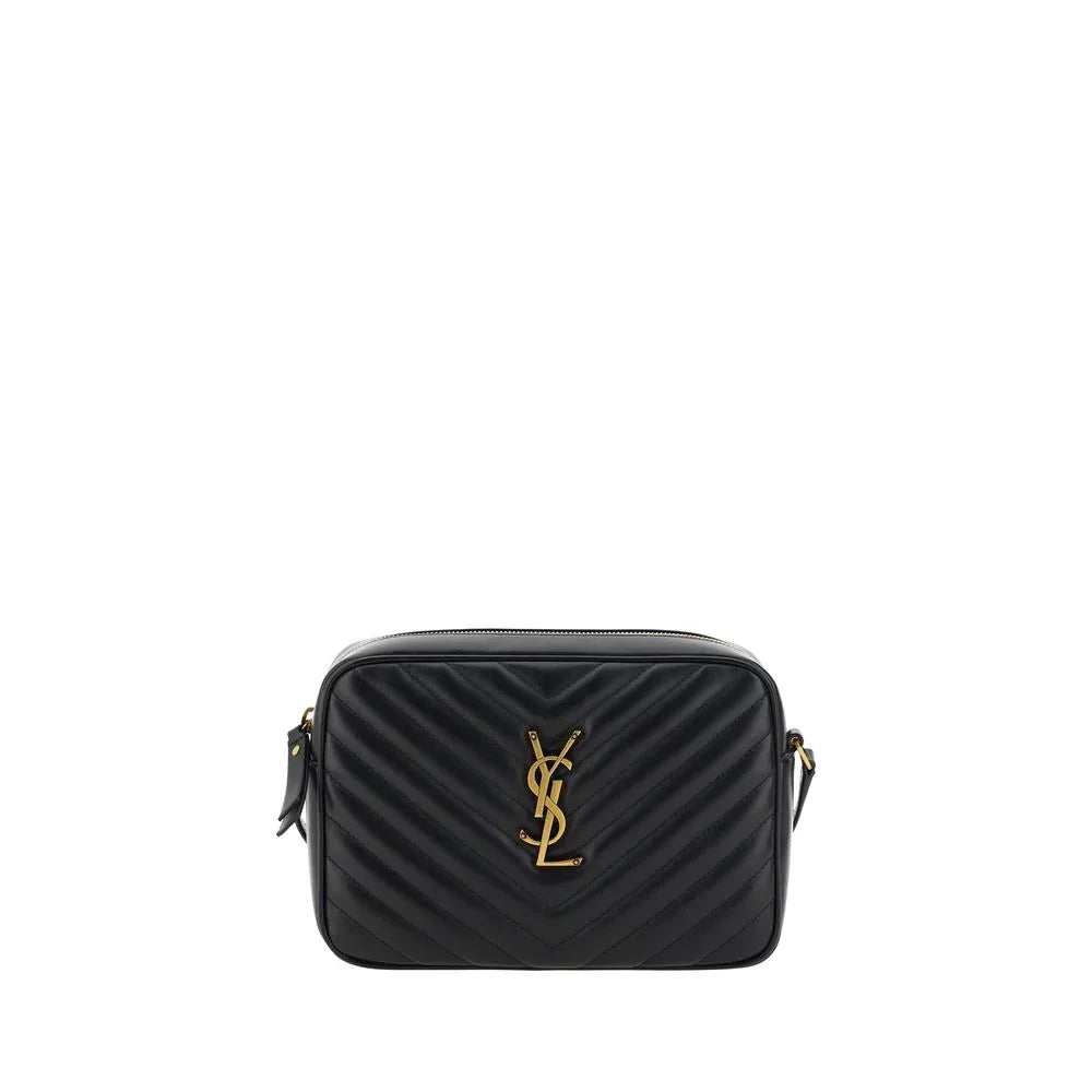 Black Calf Leather Bos Taurus Shoulder Bag