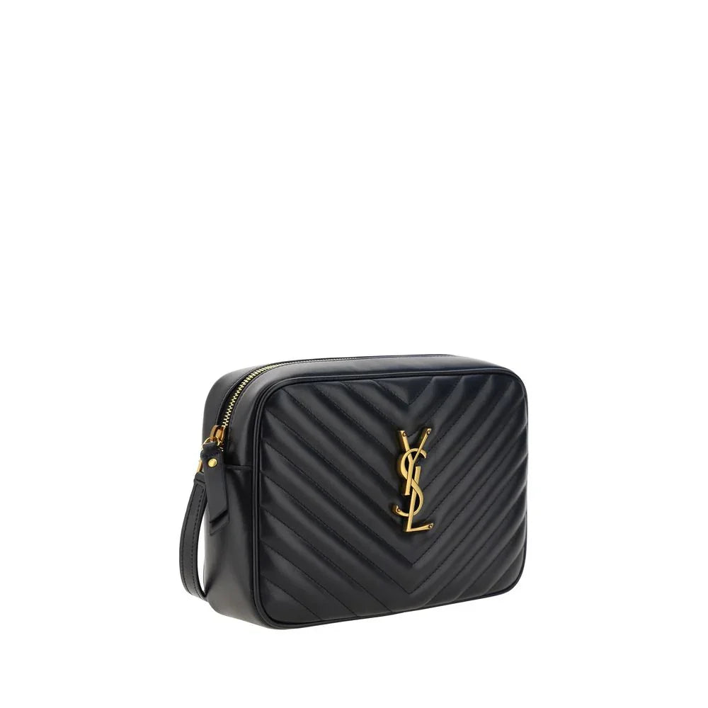 Black Calf Leather Bos Taurus Shoulder Bag