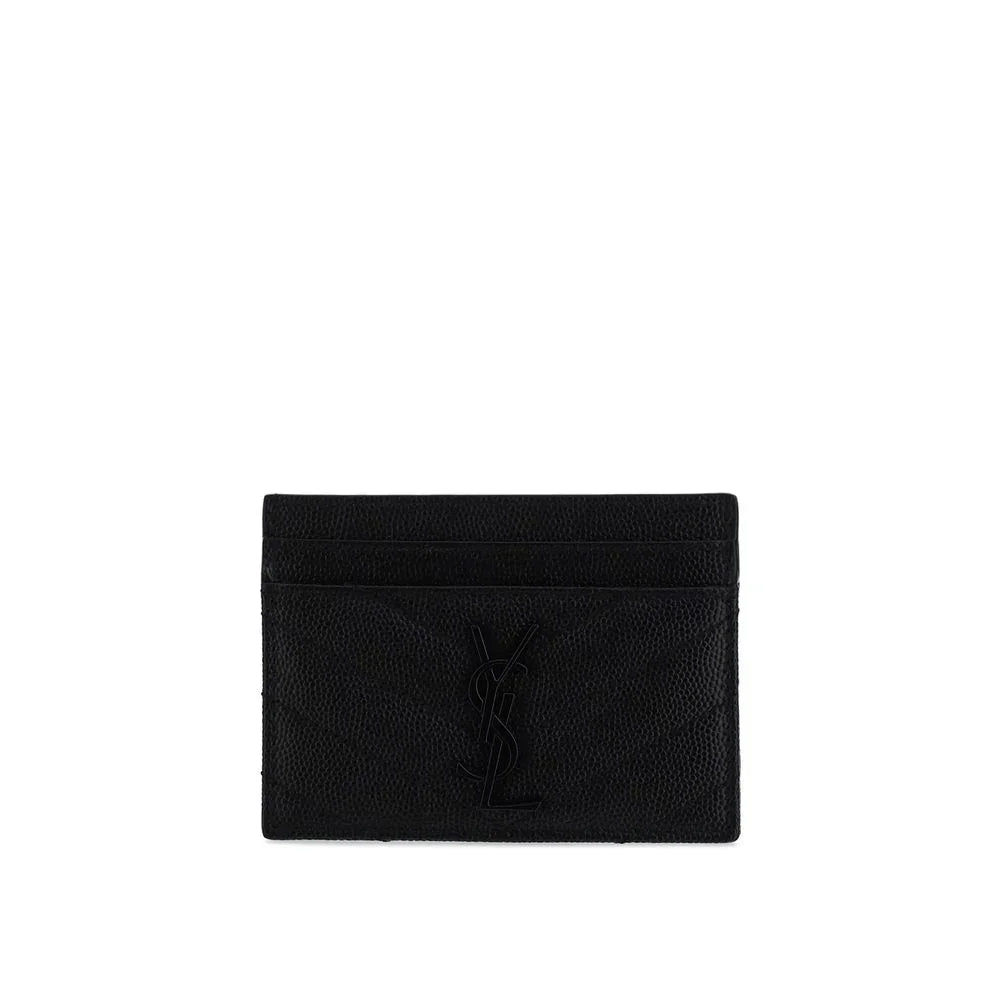 Black Calf Leather Bos Taurus Wallet
