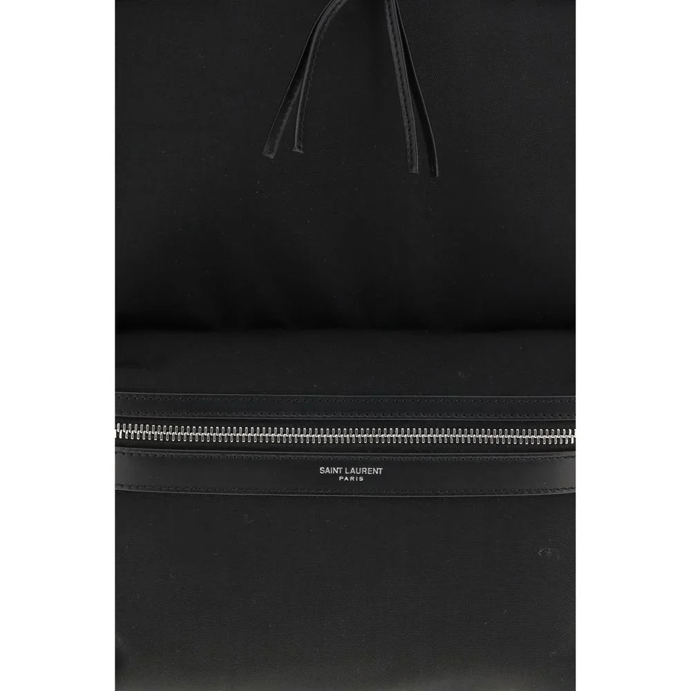 Black Nylon Backpack