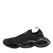 Black Slip On Wave Low Top Sneakers Shoes