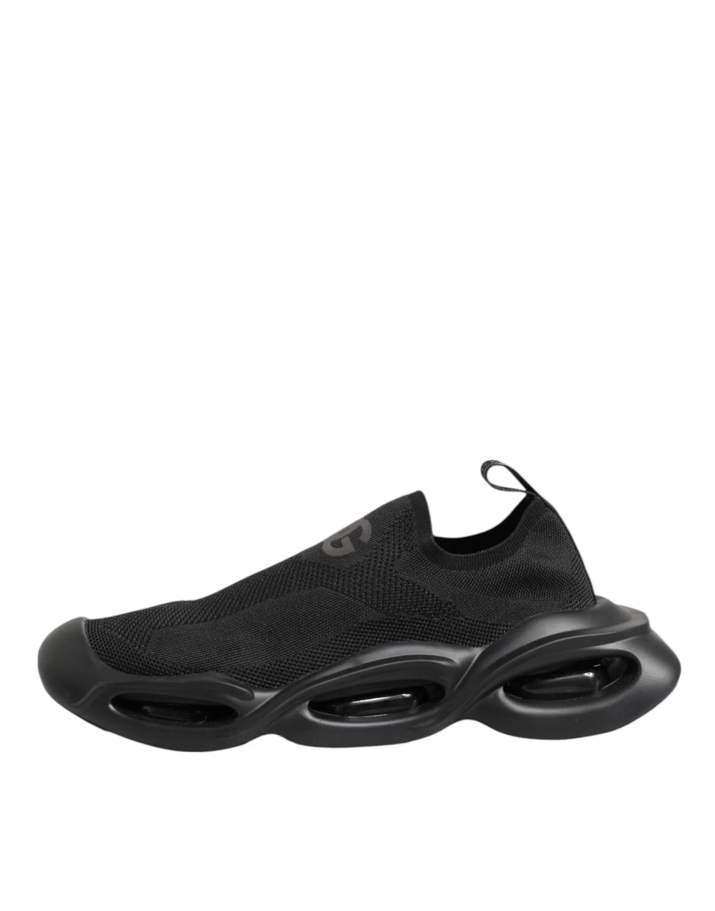 Black Slip On Wave Low Top Sneakers Shoes