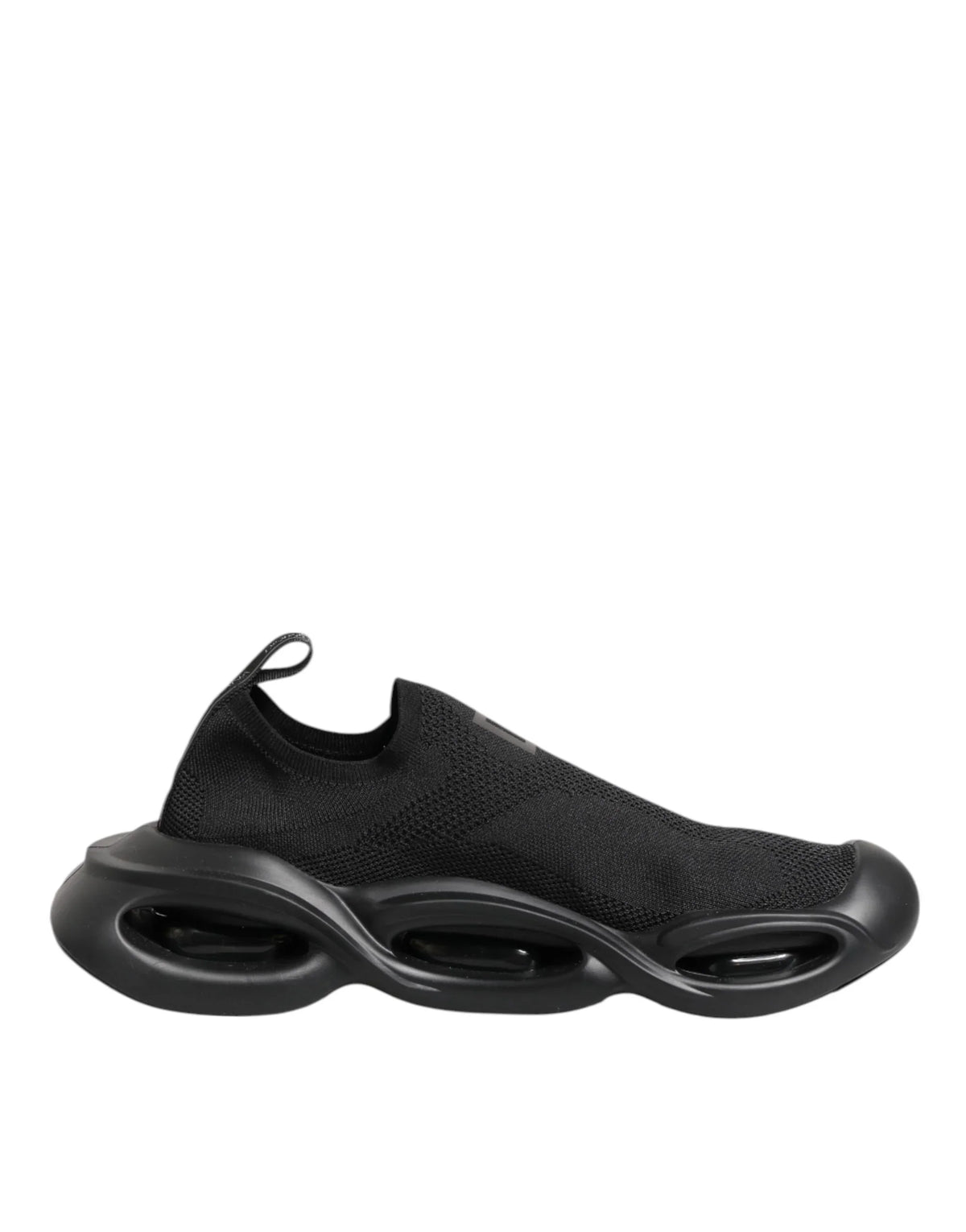 Black Slip On Wave Low Top Sneakers Shoes