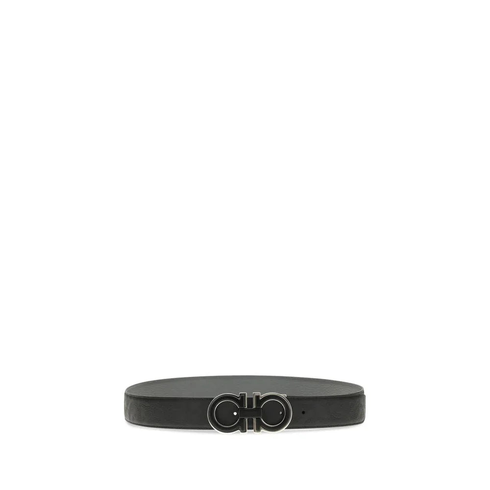 Black Calf Leather Bos Taurus Regular Belt