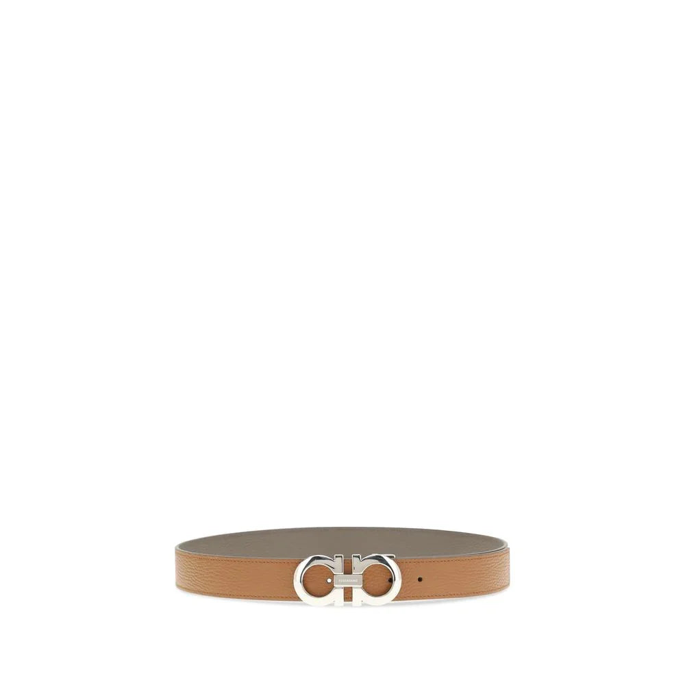 Brown Calf Leather Bos Taurus Belt