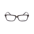 Gray injected glasses frames by Valentino, stylish design with gold accents, perfect for women, size 53/14/135mm.