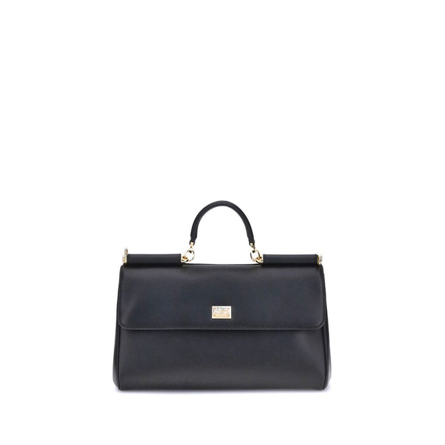Black Calf Leather Bos Taurus Shoulder Bag