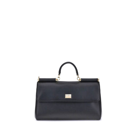 Black Calf Leather Bos Taurus Shoulder Bag