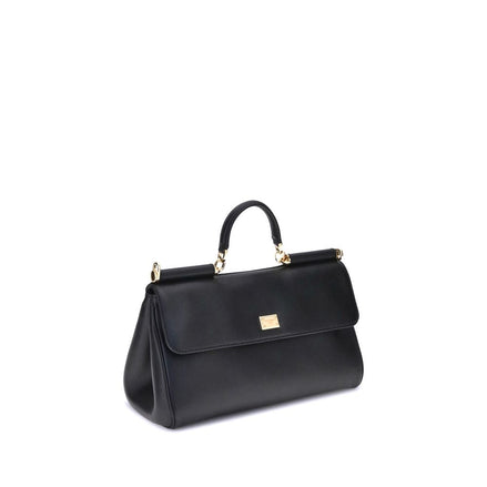 Black Calf Leather Bos Taurus Shoulder Bag