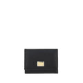 Black Calf Leather Bos Taurus Wallet by DOLCE&GABBANA