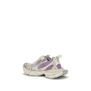 Multicolor Fabric Athletic Sneakers