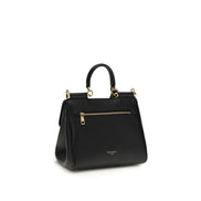 Black Calf Leather Bos Taurus Shoulder Bag
