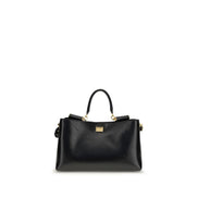 Black Calf Leather Bos Taurus Shoulder Bag