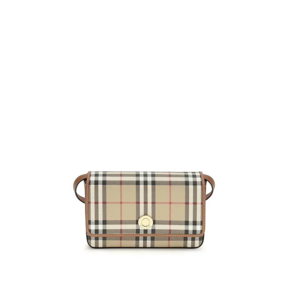 Beige Polyurethane Wallet