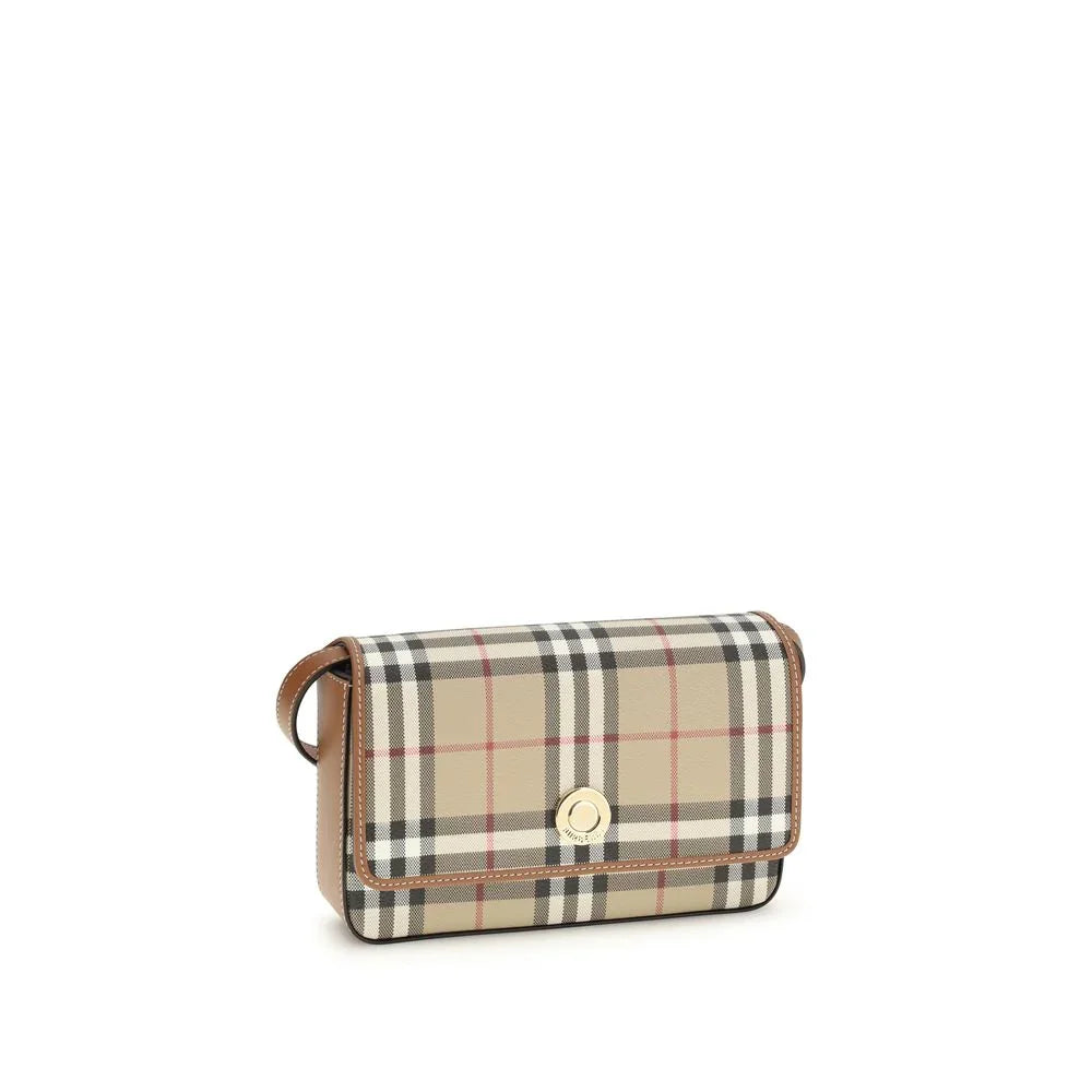 Beige Polyurethane Wallet
