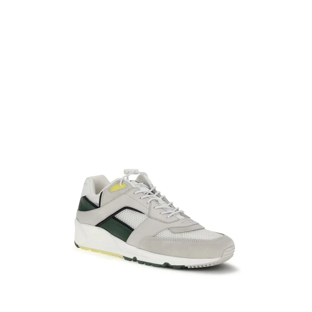 Multicolor Calf Leather Bos Taurus Low Top Sneakers