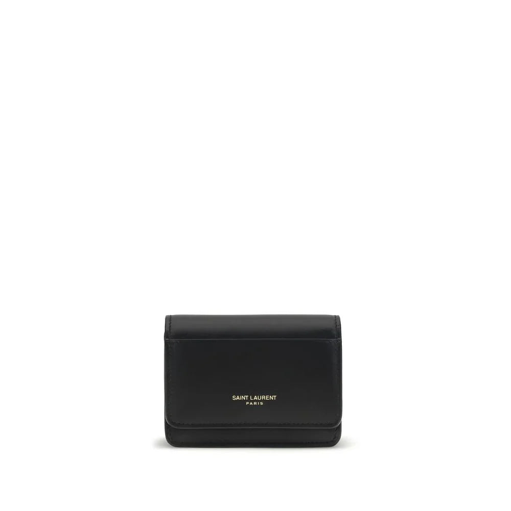 Black Calf Leather Bos Taurus Wallet