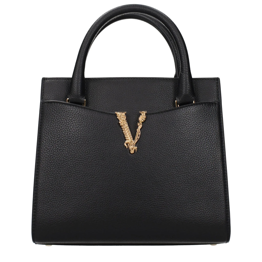 Black Leather Handbag
