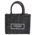 Versace Women'S 'Extra Small Athena' Shopping Bag Black