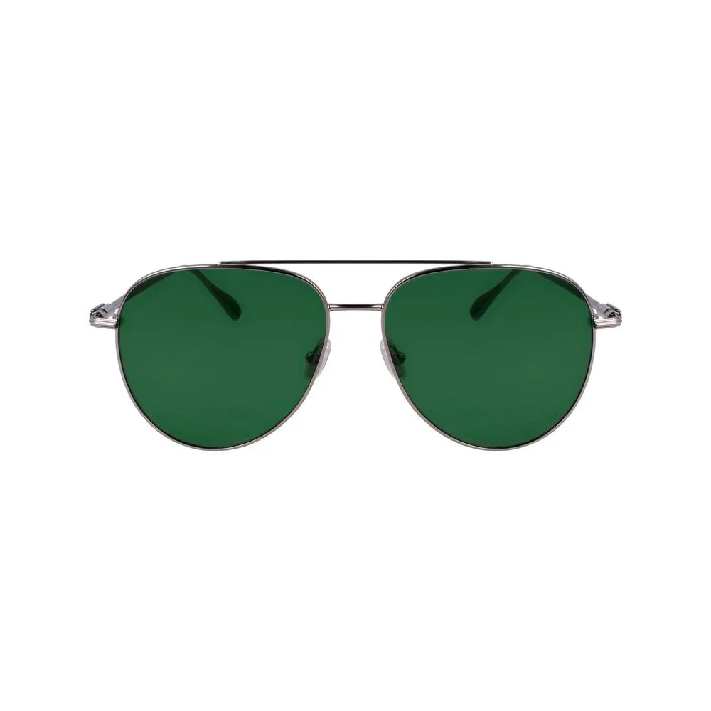 Gray Metal Sunglasses