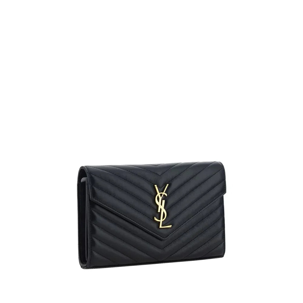 Black Calf Leather Bos Taurus Shoulder Bag