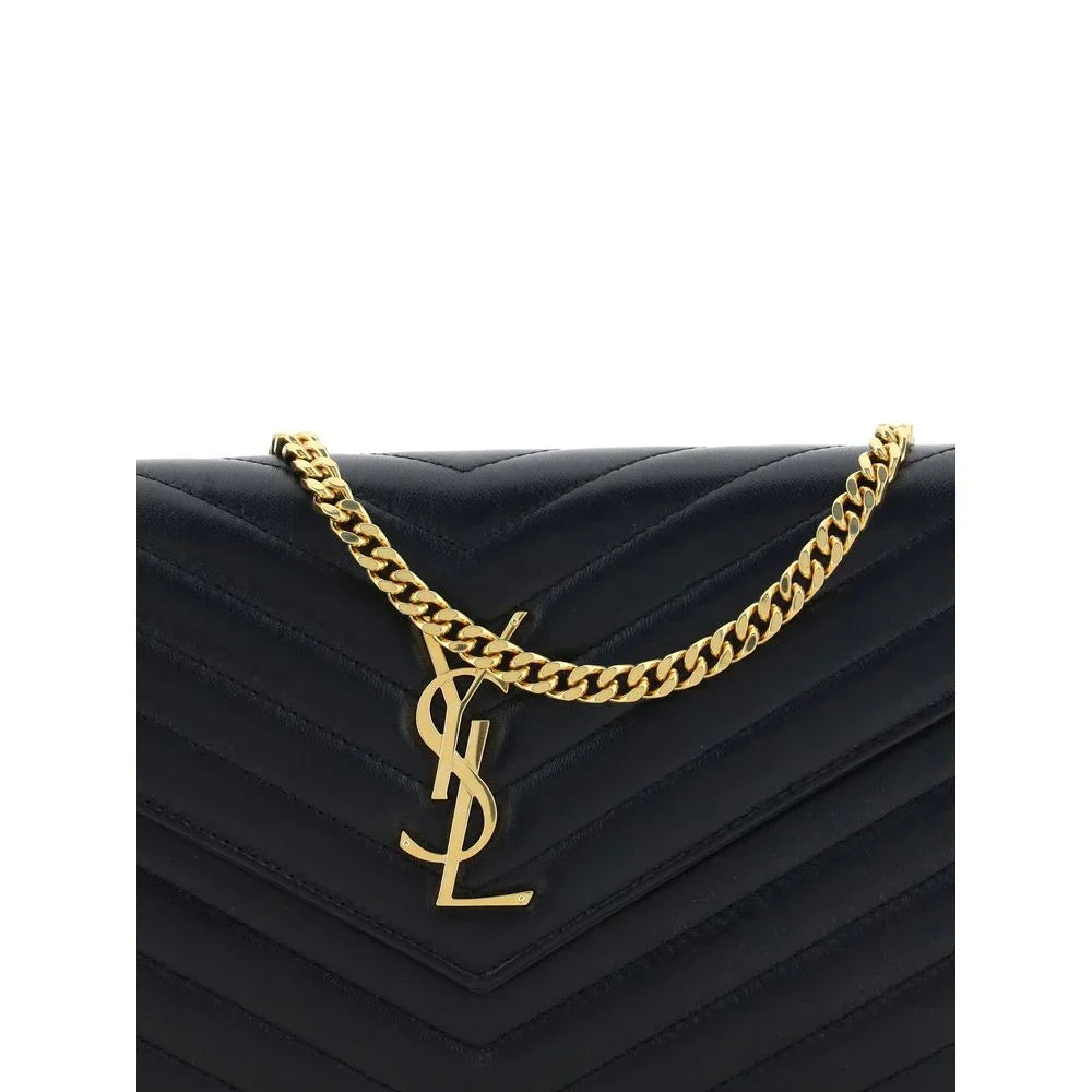 Black Calf Leather Bos Taurus Shoulder Bag