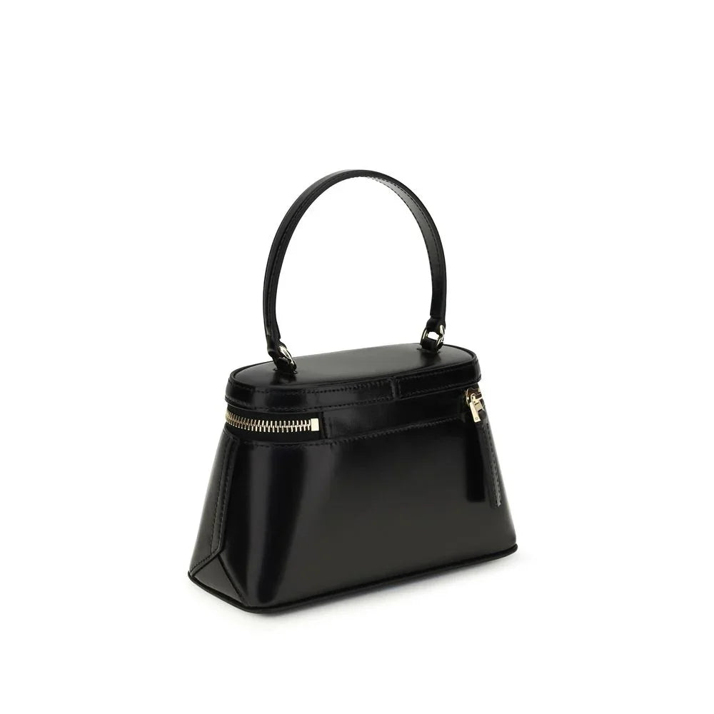 Black Calf Leather Bos Taurus Handbag