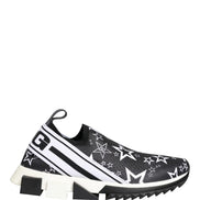 Black Stars Logo SORRENTO Sneakers Shoes by DOLCE&GABBANA