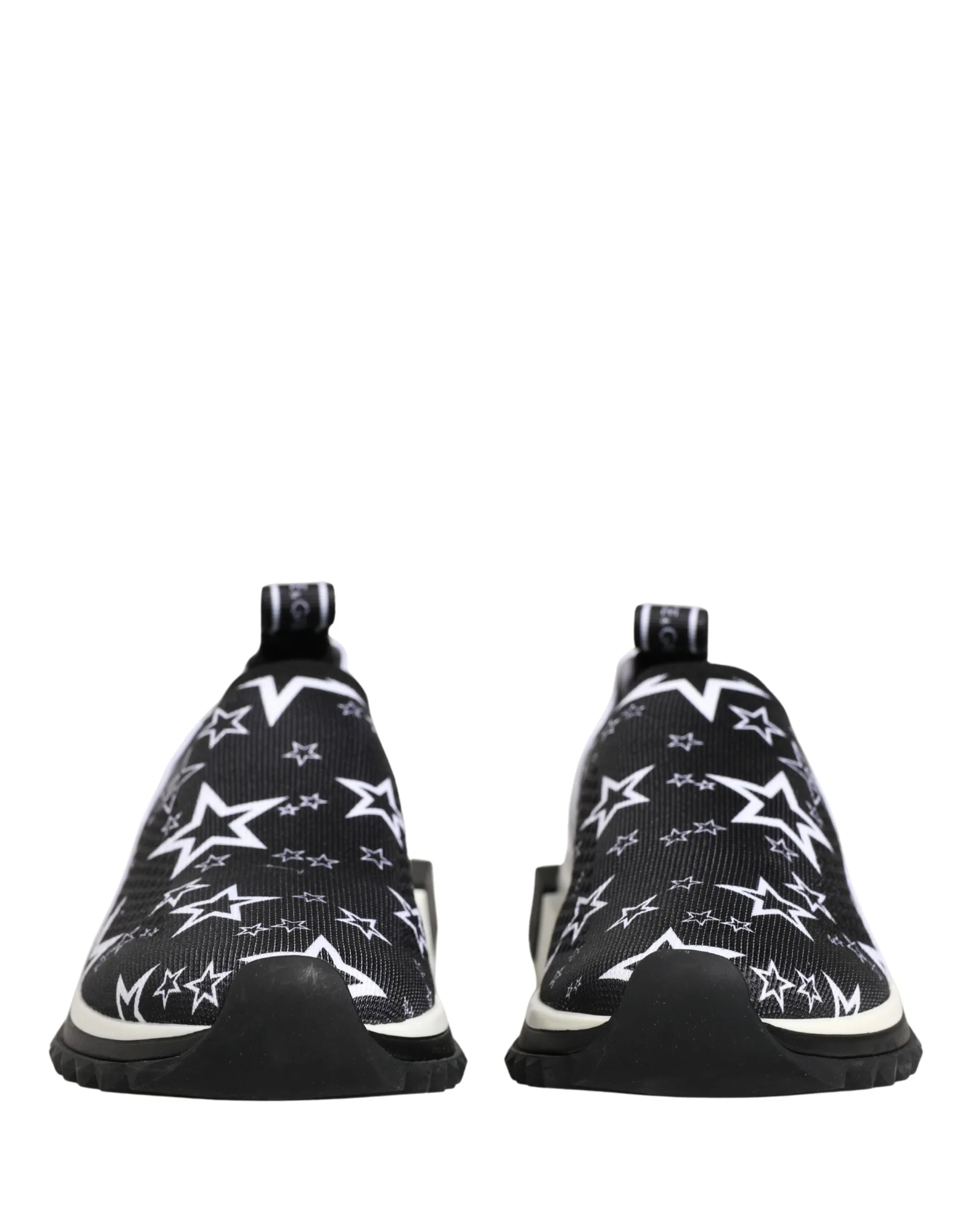 Black Stars Logo SORRENTO Sneakers Shoes by DOLCE&GABBANA