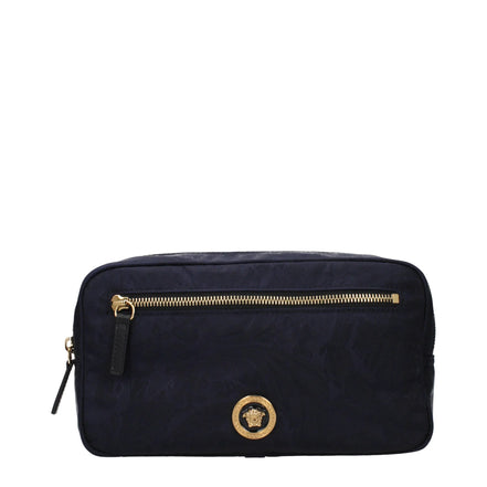 Blue Fabric Backpack