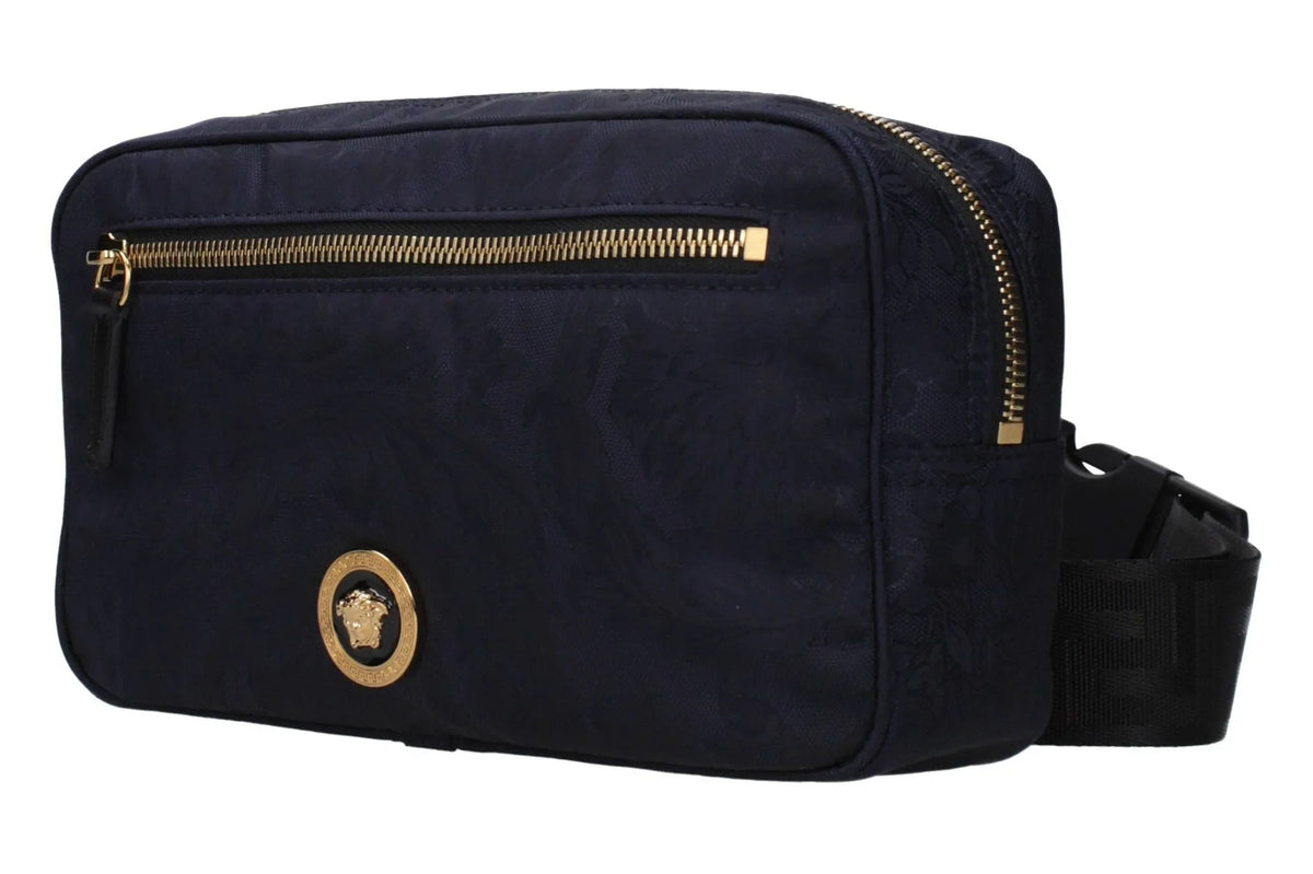 Blue Fabric Backpack