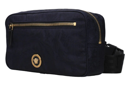 Blue Fabric Backpack