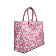 Versace Medusa Large Canvas Large Tote Bag Baby Pink