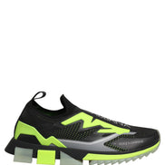 Black Green Sorrento Low Top Sneakers Shoes