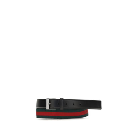 Black Calf Leather Bos Taurus Regular Belt