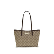 Beige Polyester Handbag