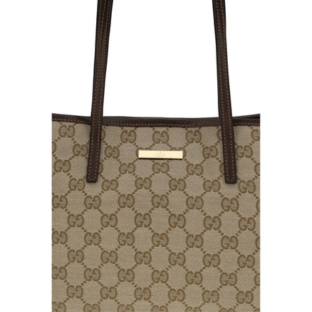 Beige Polyester Handbag