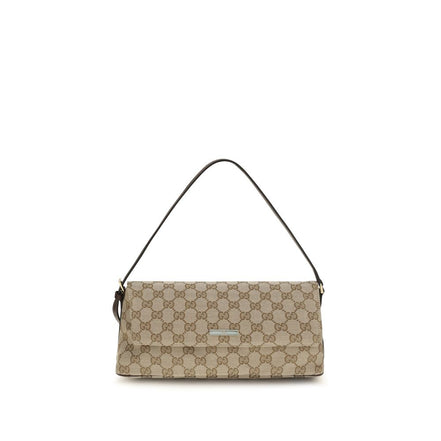 Brown Polyester Handbag