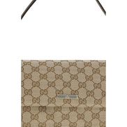 Brown Polyester Handbag