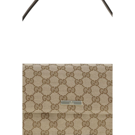 Brown Polyester Handbag